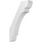 Ekena Millwork 3 1/2-in. W x 12-in. D x 20-in. H Olympic Architectural Grade PVC Knee Brace BRCP035X12X20OLY - alternate 1